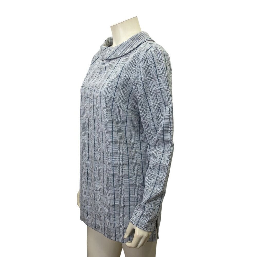 TALBOTS LONG SLEEVE collared TOP L‎ - Picture 4 of 6